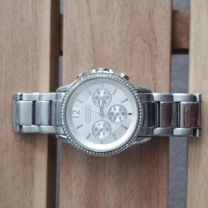 Coach Sterling silver women's watches